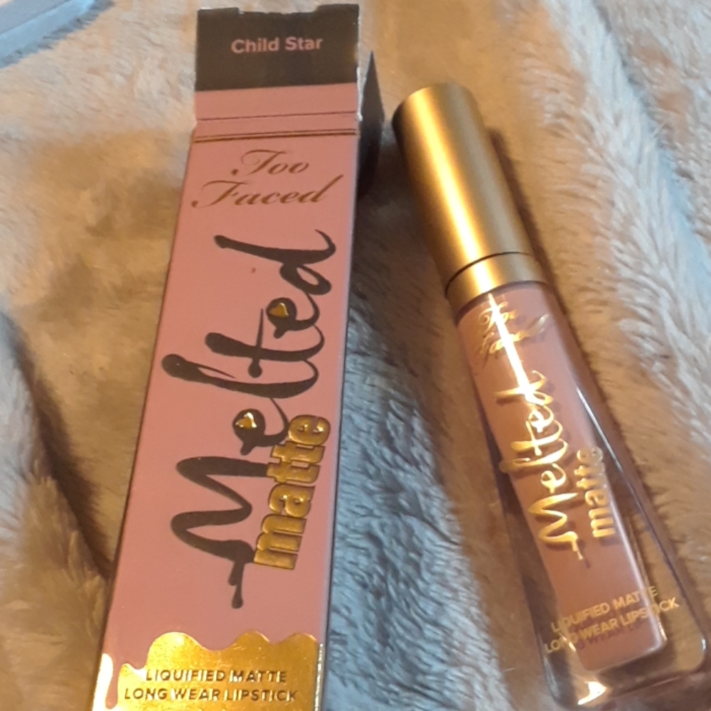 Unused Too Faced Melted Matte Child Star